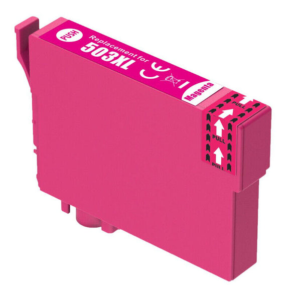 1 Compatible High Capacity Magenta Ink Cartridge, For Epson 503XL, T09R3 NON-OEM