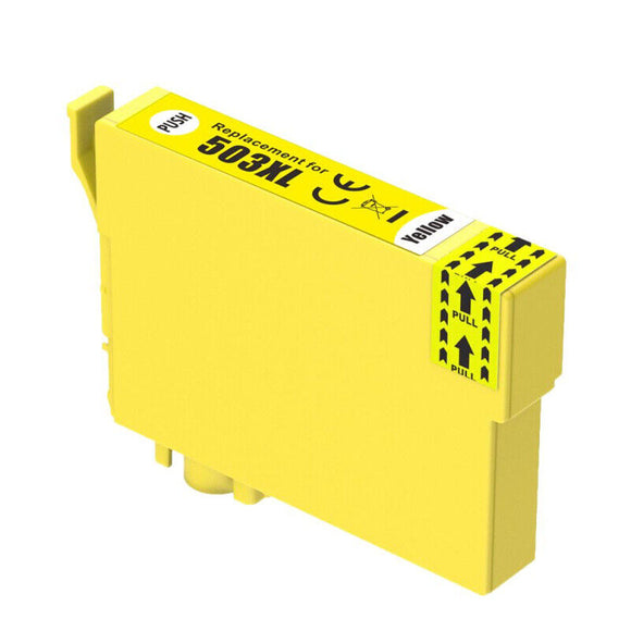 1 Compatible High Capacity Yellow Ink Cartridge, For Epson 503XL, T09R4 NON-OEM