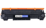 2 Black Compatible Toner Cartridge, Replaces For HP 44A CF244A NON-OEM