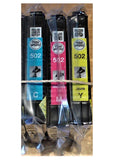 Genuine Epson 502, Binoculars Multipack Ink Cartridges, T02V2, T02V3, T02V4