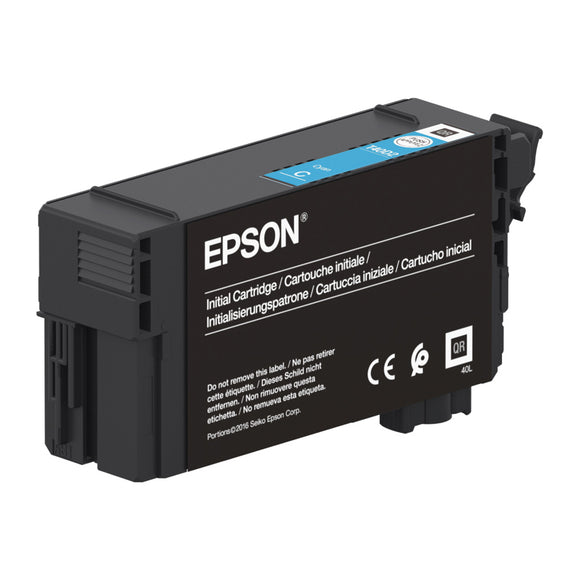 Genuine Epson T40C2 Cyan Ink Cartridge ‑ (C13T40C240)