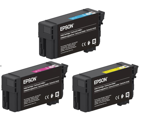 Genuine Epson T40D, 3 Colour Ink Cartridge Multipack C13T40D540
