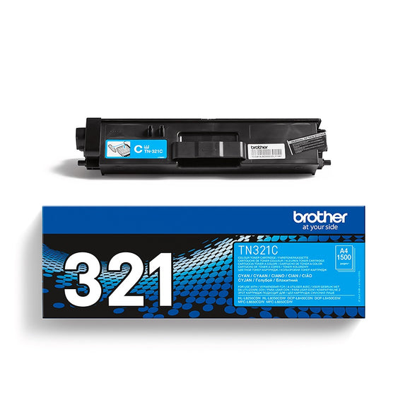 Genuine Brother TN321C Cyan Toner Cartridge (TN-321C)