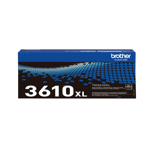 Genuine Brother TN3610XL High Capacity Black Toner Cartridge - (TN-3610XL)