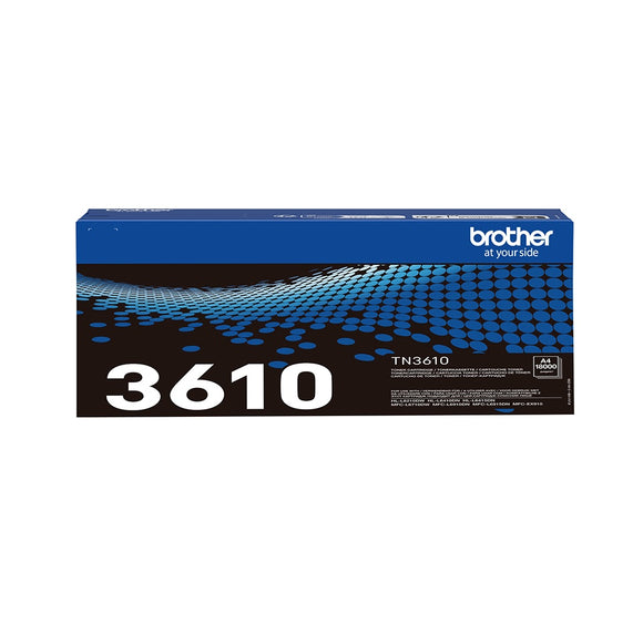 Genuine Brother TN3610 Black Toner Cartridge - (TN-3610)