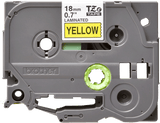 Brother TZe641 Black on Yellow 18mm P-Touch Labelling Tape - (TZe-641)