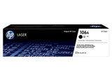 Genuine HP 106A Black Laser Toner Cartridge, (W1106A)