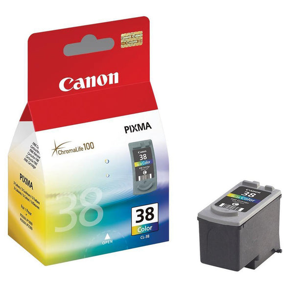 Genuine Canon 38, Colour Ink Cartridge, CL-38, 2146B001