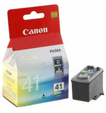 Genuine Canon CL41 Color Ink Jet Printer Cartridge, CL-41, 0617B001