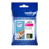 Genuine Brother LC421 Magenta Ink Cartridge, (LC421M)