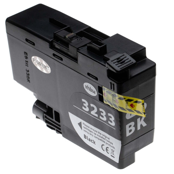 1 Compatible Black ink cartridge, for Brother LC3233BK, NON-OEM
