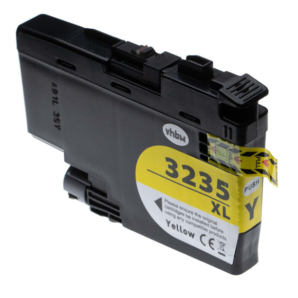 1 Compatible Yellow ink cartridge, for Brother LC3233Y, NON-OEM