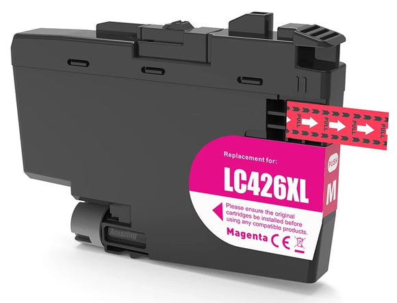 1 Compatible Magenta Ink Cartridge, Replaces For Brother LC426XLM NON-OEM