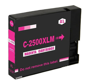 1 Compatible Magenta Ink Cartridge, Replaces For Canon PGI-2500M Non-OEM