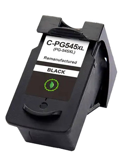1 Remanufactured Black High Capacity Ink Cartridge, For Canon PG-545XL