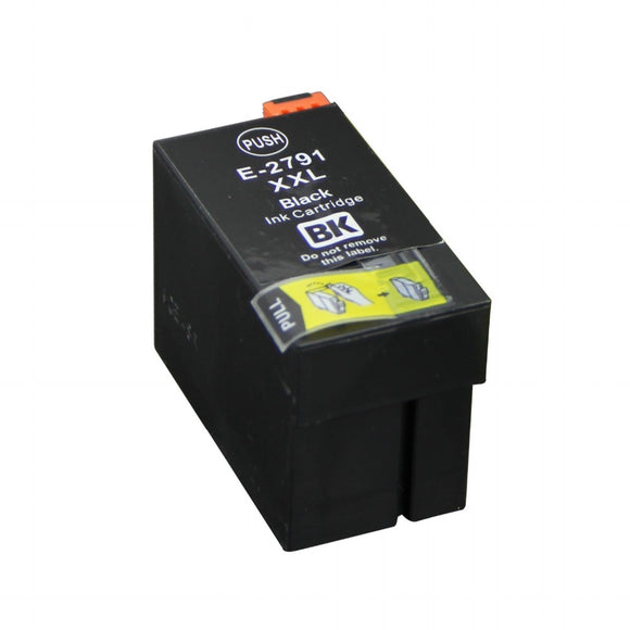 1 Compatible E27XXL Black Ink Cartridge for Epson 27XXL T2791, Non-OEM