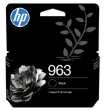 Genuine HP 963, Black Ink Cartridge, 3JA26AE