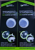 Sleeping Battery CR2032 3V Motion Activated Key Fob Battery – Twin Pack (2 Batteries)