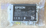 Genuine Epson T1291, Apple Black Ink Cartridge, C13T12914012