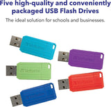 Verbatim USB  Drive|Memory Stick|Pendrive - 32GB 64GB PinStripe Various Colours