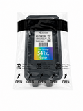 Genuine Canon 541XL, Colour Ink Cartridges, CL-541XL, 5226B005AA
