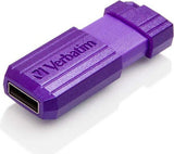 Verbatim USB  Drive|Memory Stick|Pendrive - 32GB 64GB PinStripe Various Colours