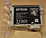 Genuine Epson T1301 DuraBrite Ultra XL Stag Black Ink Cartridge, (Vacuum Sealed)