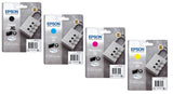 Genuine Epson 35XL & 35 , Padlock Multipack Ink Cartridges, T3599, C13T35994010