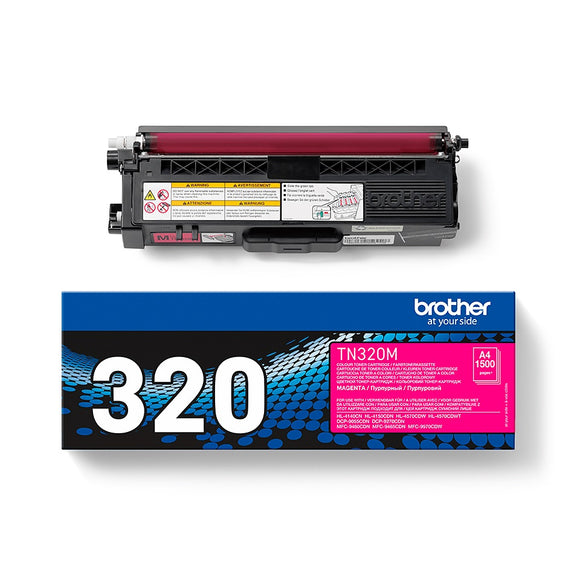 Genuine Brother TN-320M Magenta Toner Cartridge (TN320M)