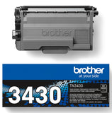 Genuine Brother Black Toner Cartridge TN‑3430 TN‑3480 TN‑3512 TN‑3520 DR‑3400