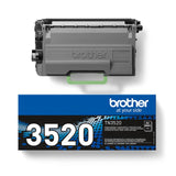 Genuine Brother Black Toner Cartridge TN‑3430 TN‑3480 TN‑3512 TN‑3520 DR‑3400