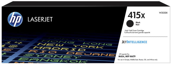 Genuine HP 415X Black Toner Cartridge (W2030X)