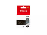 Genuine Canon PG50 High Capacity Black Ink Cartridge, PG-50, 0616B001