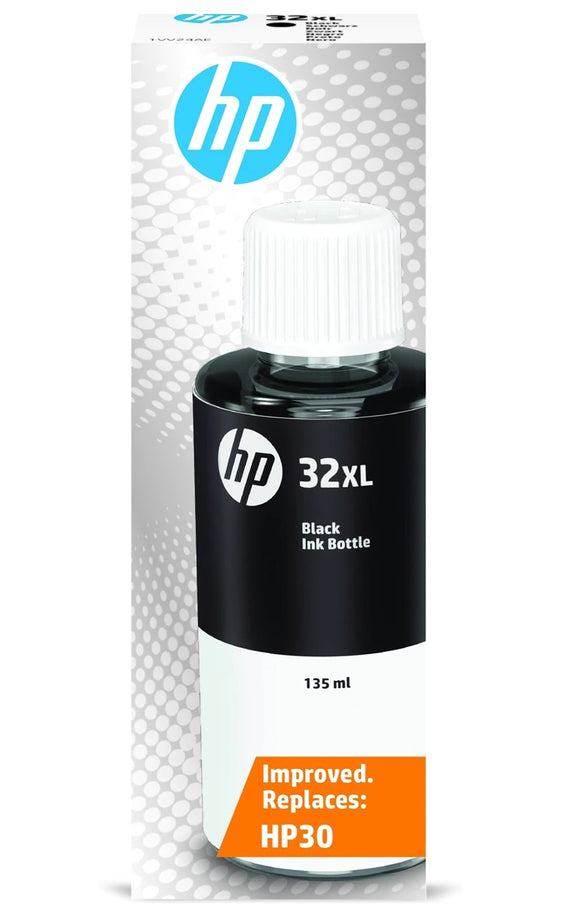 Genuine HP 32XL Smart Tank Black ink bottle, 1VV24, 1VV24AE, 135ml