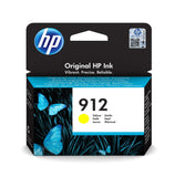 Genuine HP 912, Yellow Ink Cartridge, 3YL79AE