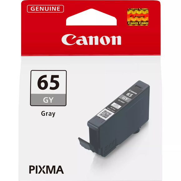 Genuine Canon CLI-65GY, Gray Ink Cartridge, CLI-65GY, 4219C001