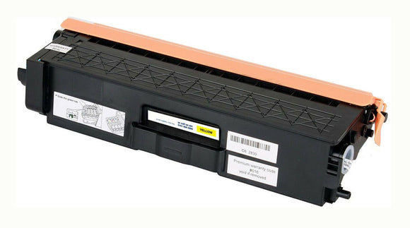 Compatible Yellow Toner Cartridge, Replaces For Brother TN325Y, TN-325Y, NON-OEM