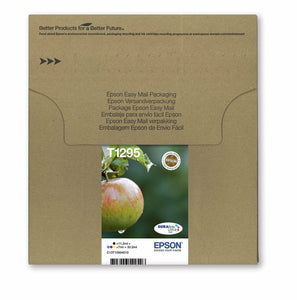 Genuine Epson T1295, Apple Durabrite Multi pack Ink Cartridges, C13T12954511