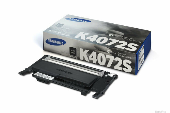 Genuine Samsung K4072S, Black Laser Toner Cartridge CLT-K4072S, CLP320 325
