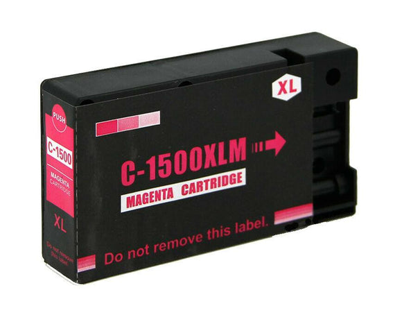 1 Compatible Magenta Ink Cartridges For Canon PGI-1500XLM, NON-OEM