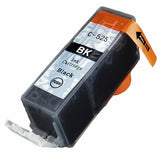 1 Compatible 525BK, Black Ink Cartridge, Replaces For Canon PGI-525BK, NON-OEM