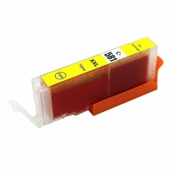 1 Compatible Yellow Ink Cartridge for Canon CLI-581XXLY, 1997C001, NON-OEM
