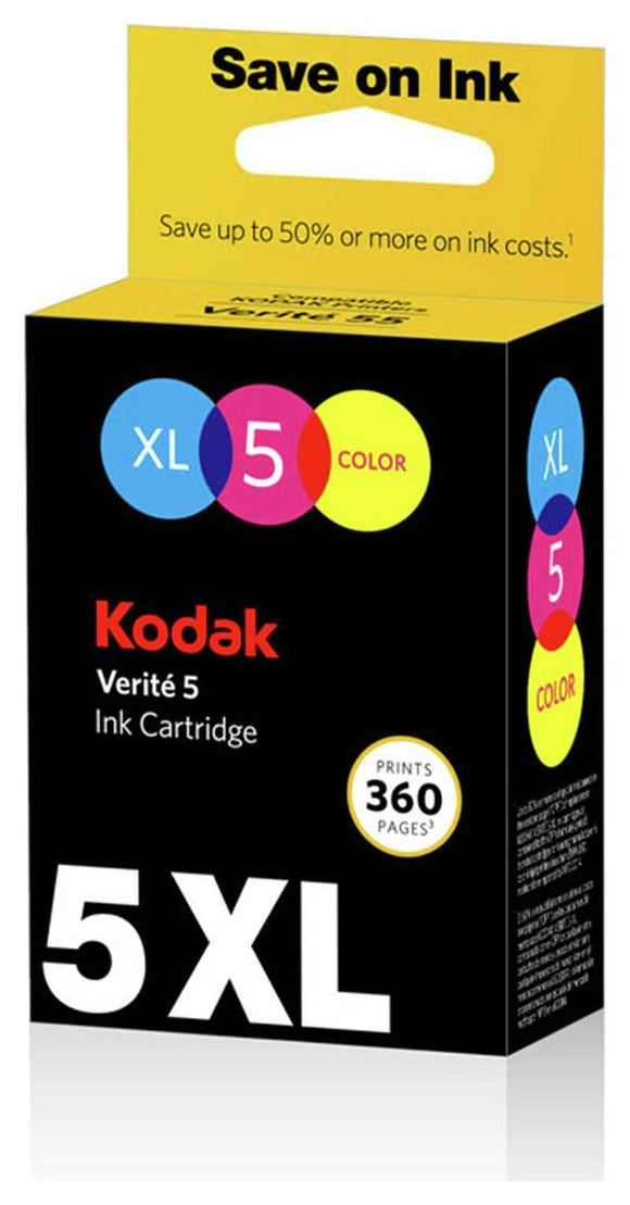 Genuine Kodak 5XL, High Capacity Colour Ink Cartridge, Kodak 5CXL, ALT1UK