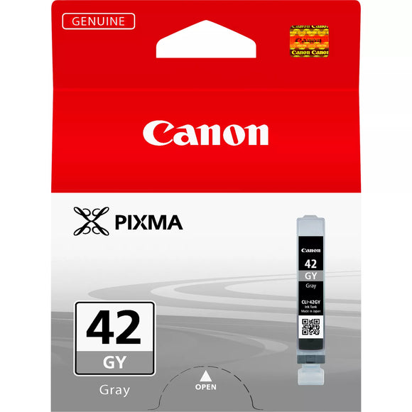 Genuine Canon CLI42GY, Grey Ink Cartridge, CLI-42GY, 6390B001