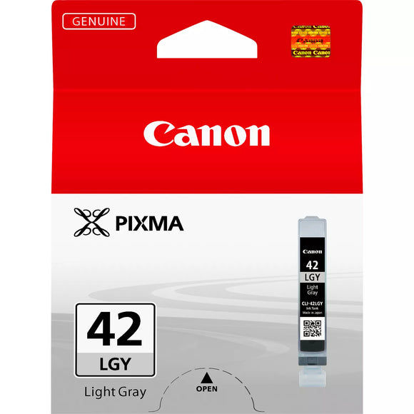 Genuine Canon CLI42LGY, Light Grey Ink Cartridge, CLI-42LGY, 6391B001