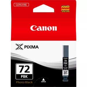 Genuine Canon PGI72PBK Photo Black Ink Cartridge, PGI-72PBK, 6403B001