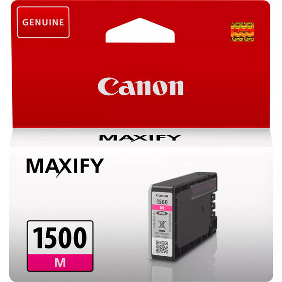 Genuine Canon PGI1500M, Magenta Ink Cartridge, PGI-1500M, 9230B001