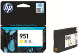 Genuine HP 951 Yellow Ink Cartridge (CN052AE)