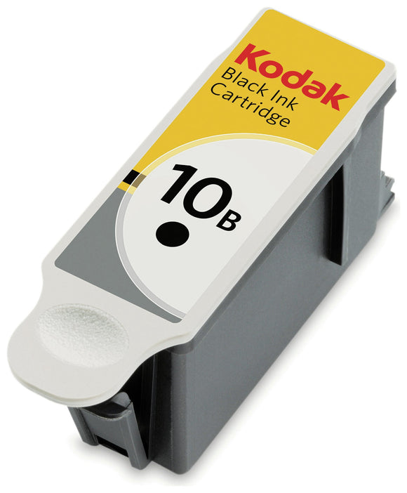 Genuine Kodak 10B, Black Ink Jet Printer Cartridge, 3949914