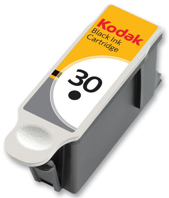 Genuine Kodak 30B, Black Ink Jet Printer Cartridge, CAT 3952330